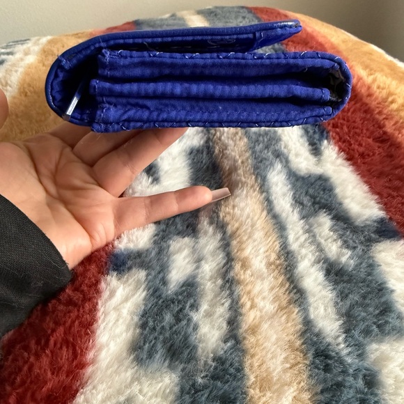 Vera Bradley Cobalt Blue Quilted Wallet - Picture 6 of 6